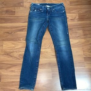 Original True Religion Julie Skinny Disco Jeans